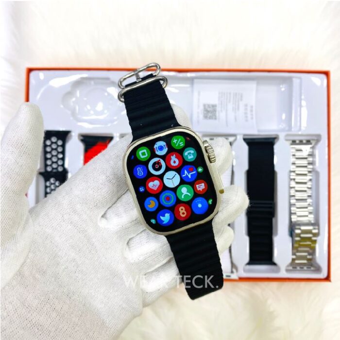 Ultra 7 in 1 Smart Watch | 7 Pairs of Straps
