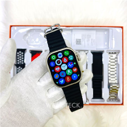 Ultra 7 in 1 Smart Watch | 7 Pairs of Straps