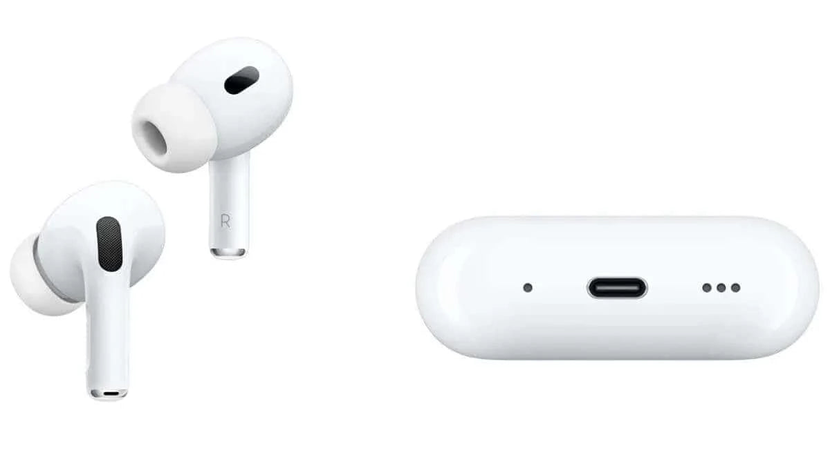 Airpods Pro 2 Magnet Buzzer Type-C ANC | White Color | Black Color
